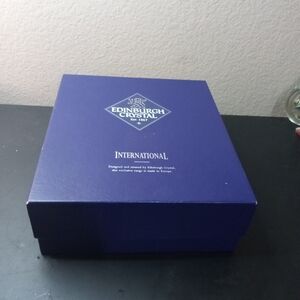 NEW IN BOX Edinburgh Crystal Pair of Crystal Goblets